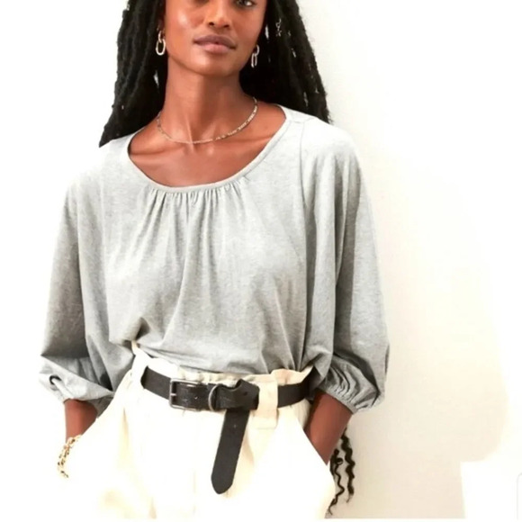 Banana Republic Knit Poet Top - Picture 1 of 11